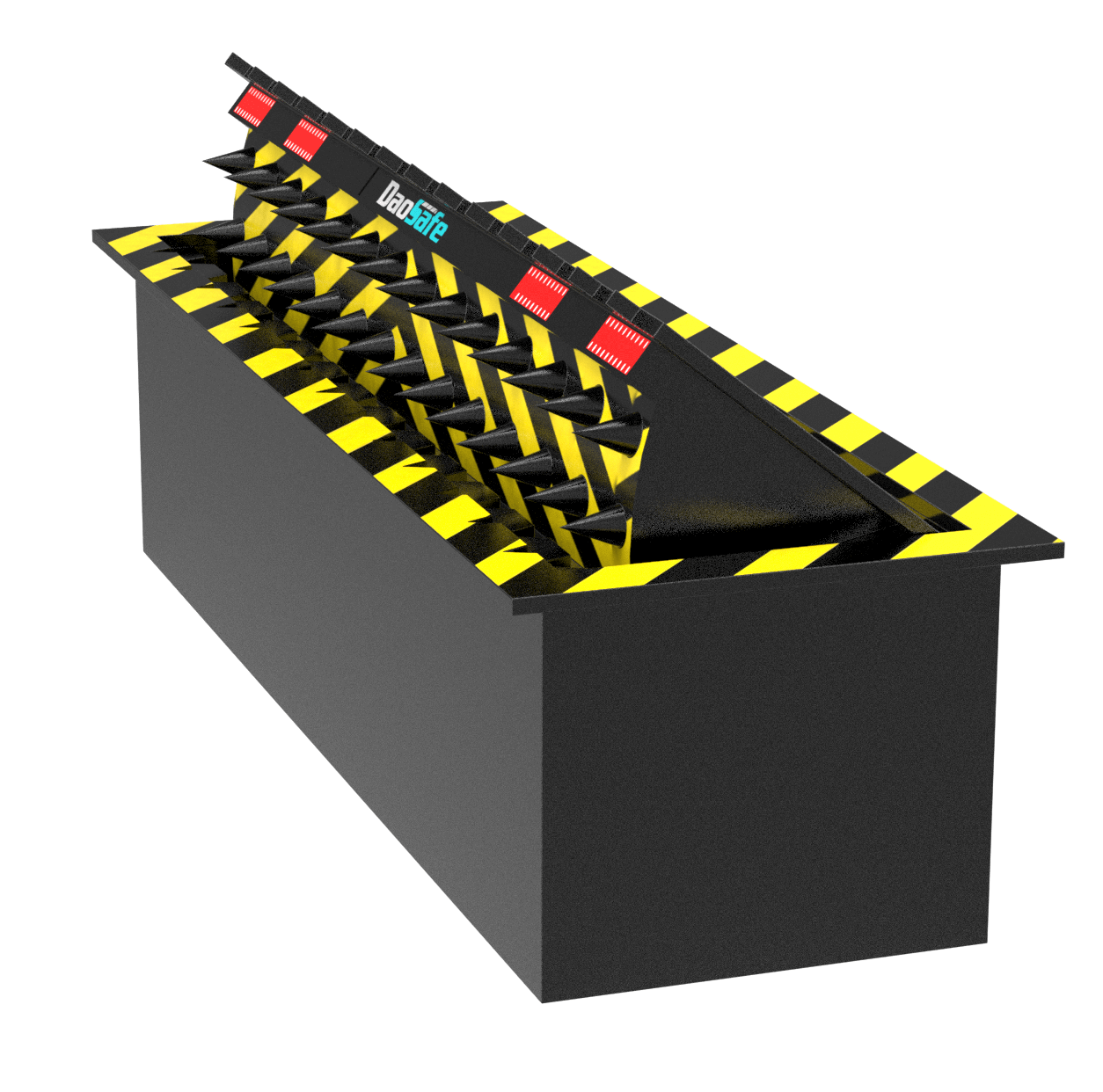 DSSP8001 hydraulic road blocker
